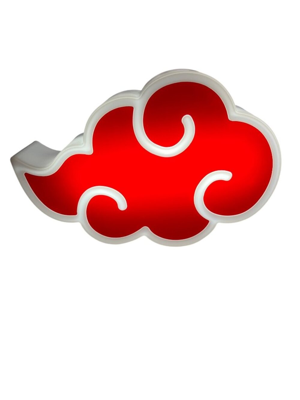 Naruto Shippuden Akatsuki Cloud LED Lamp ABYstyle Red Light Anime Wall Decor